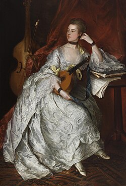 Portrait of Ann Ford by Thomas Gainsborough, 1760
