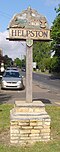 Village sign