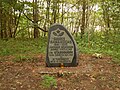 Mass grave of people killed in World War II